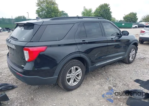 2020 Ford Explorer Xlt z USA, uszkodzony, nr VIN 1FMSK8DH0LGC72976